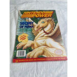 Nintendo Power Magazine Vol#54 Secret of Mana w/ Poster SKU 3091